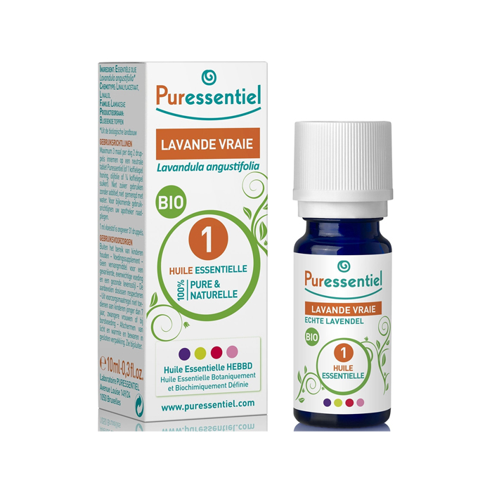 Image of Puressentiel Echte Lavendel Bio Essentiële Olie 10ml 