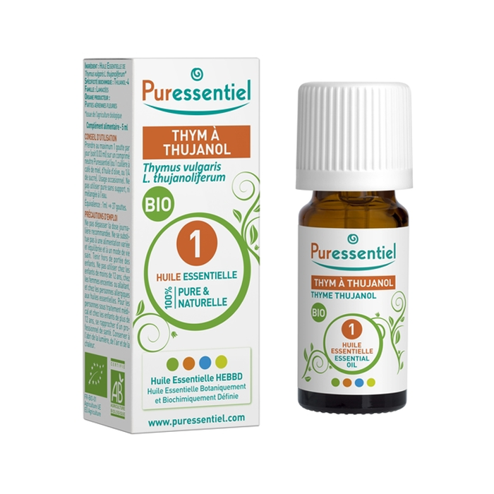 Image of Puressentiel Tijm Thujanol Bio Essentiële Olie 5ml