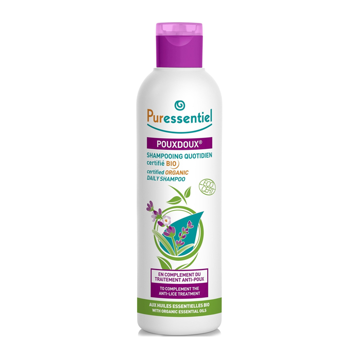 Image of Puressentiel Anti-luizen Pouxdoux Bio Shampoo Voor Dagelijks Gebruik - 200ml 