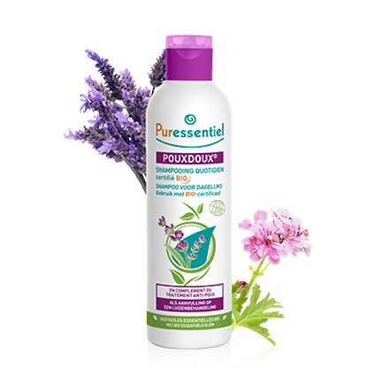 Image of Puressentiel Pouxdoux Anti-luizen Bio Shampoo Voor Dagelijks Gebruik 200ml