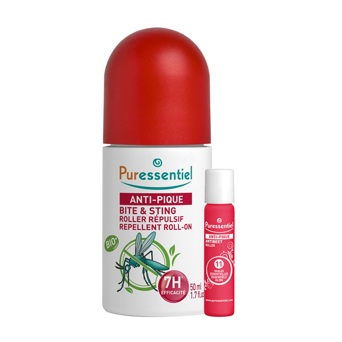 Image of Puressentiel Anti-Beet Promopack Afwerende Roller 50ml + Verzachtende Roller 5ml -30%