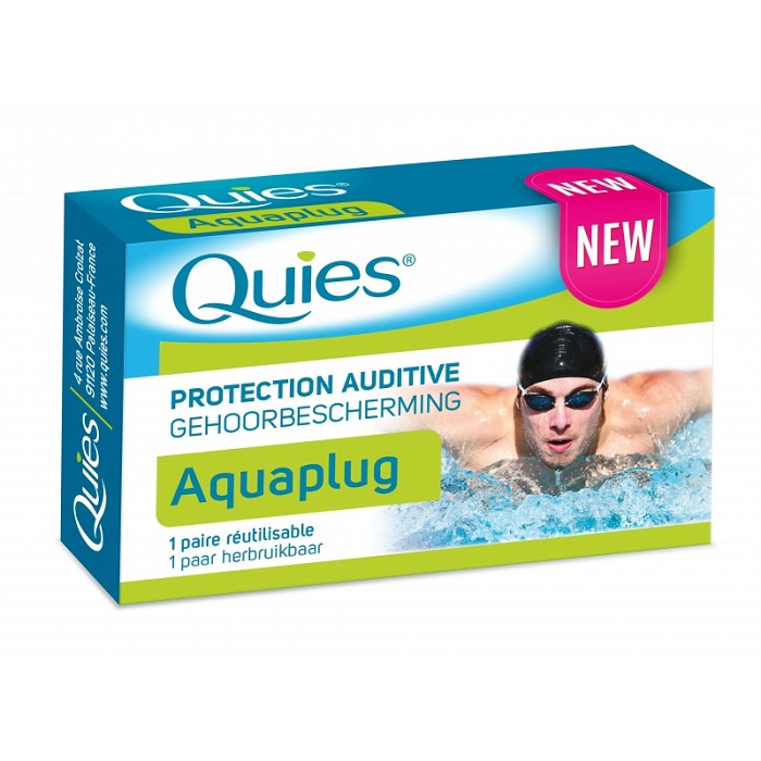 Image of Quies Gehoorbescherming Aquaplug Zwemsport 1 Paar 
