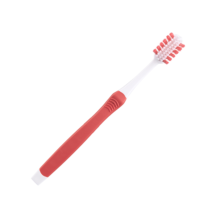 Image of Better Toothbrush Regular Tandenborstel Medium Rood 1 Stuk 