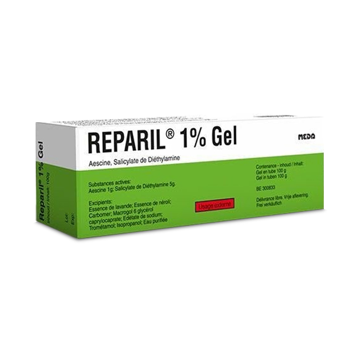 Image of Reparil 1% Gel 100g 