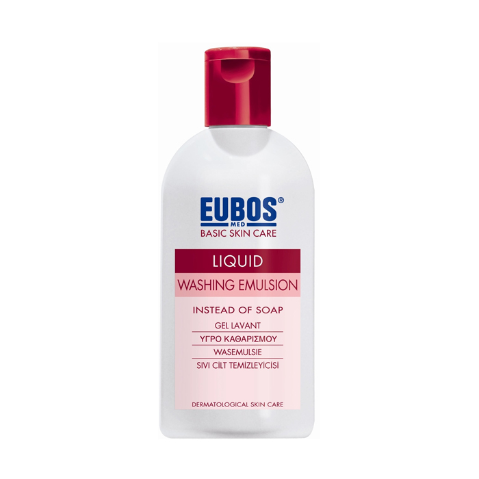 Image of Eubos Rode Vloeibare Wasemulsie 200ml