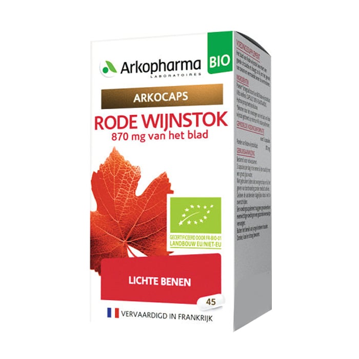 Image of Arkocaps Rode Wijnstok Bio 45 Capsules NF