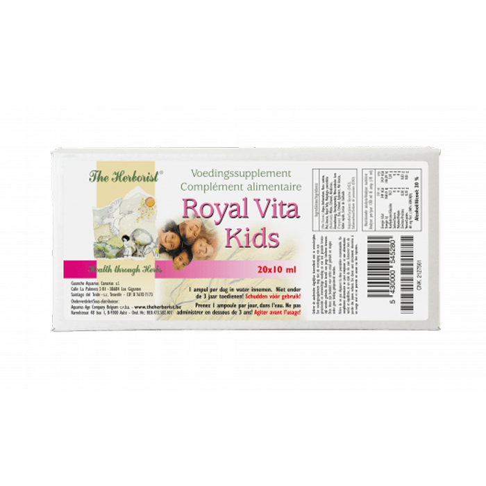 Image of Herborist Royal Vita Kids Ampoules 20x3ml