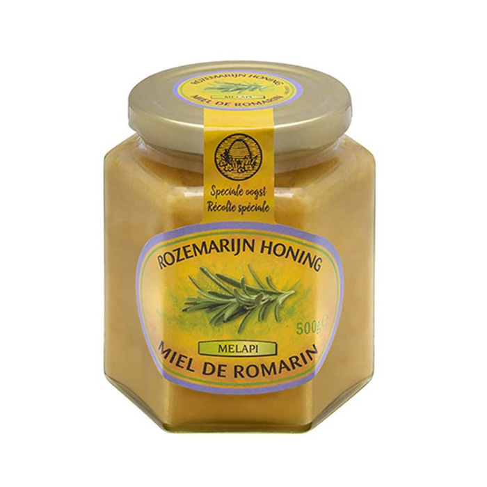 Image of Melapi Honing Rozemarijn Zacht 500g 