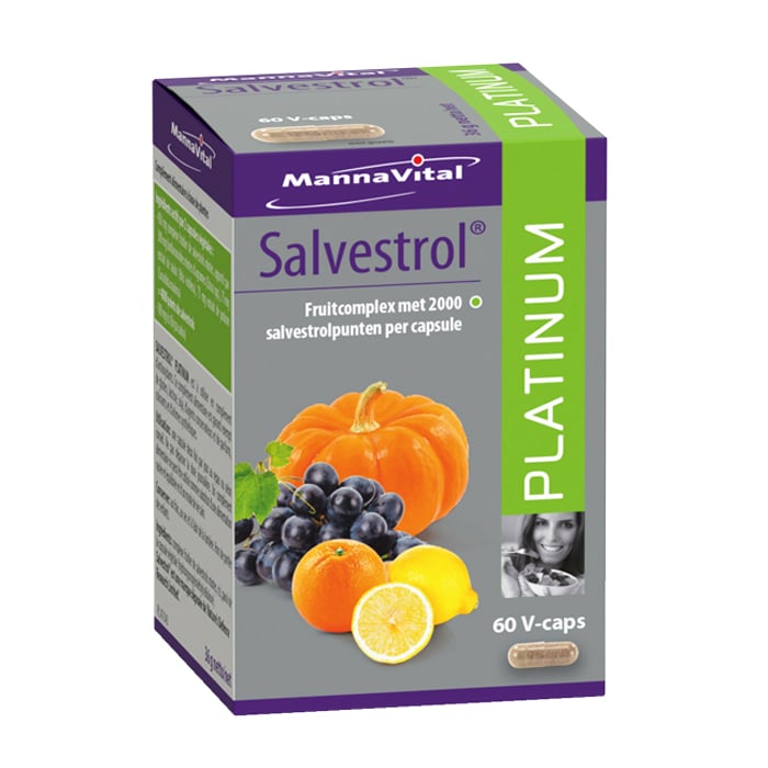 Image of MannaVital Salvestrol Platinum 60 Capsules