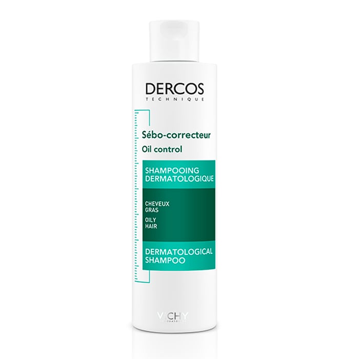 Image of Vichy Dercos Sebumregulerende Shampoo Vet Haar 200ml