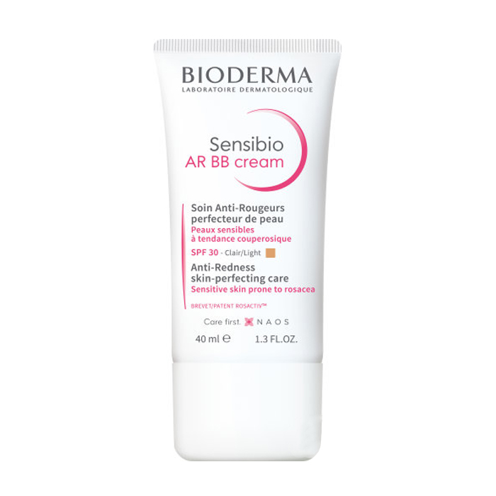 Image of Bioderma Sensibio AR BB Crème - Licht Tint - Zonder Parfum 40ml