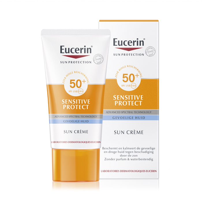 Image of Eucerin Sun Sensitive Protect Crème SPF50+ 50ml