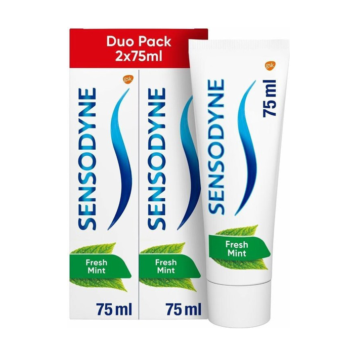 Image of Sensodyne Freshmint Tandpasta Duopack 2x75ml 