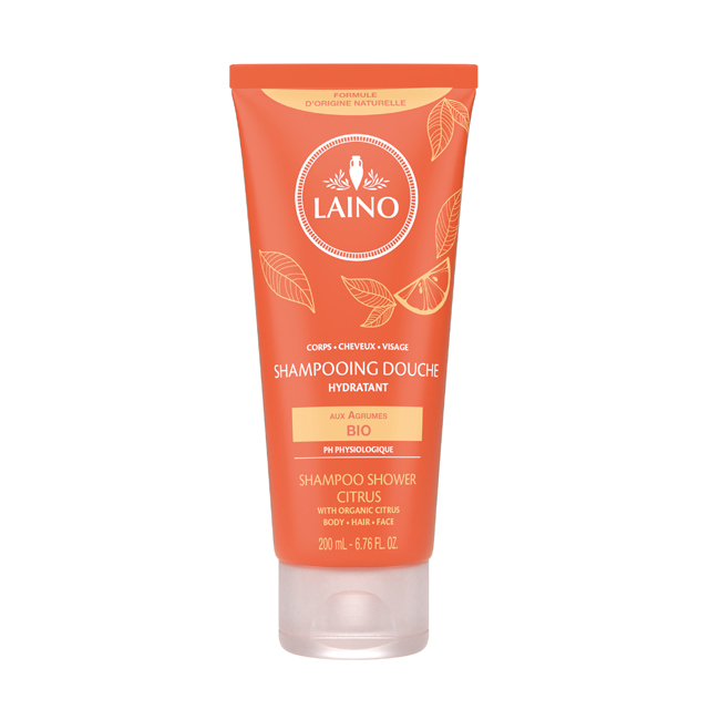 Image of Laino 3-in-1 Hydraterende Shampoo Biologische Citrus 200ml 