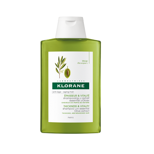 Image of Klorane Shampoo Olijfboomextract- Dun/ Futloos Haar 200ml