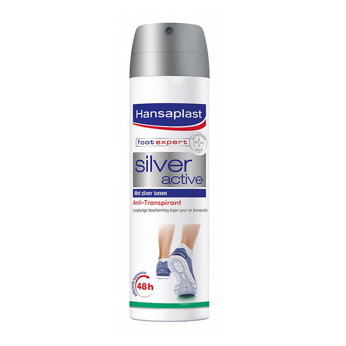 Image of Hansaplast Silver Active Voetdeodorant 150ml 