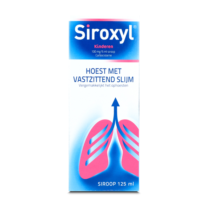 Image of Siroxyl Kind Siroop Hoest/ Slijm 125ml 
