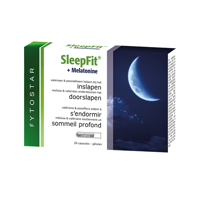 Image of Fytostar SleepFit + Melatonine 20 Capsules