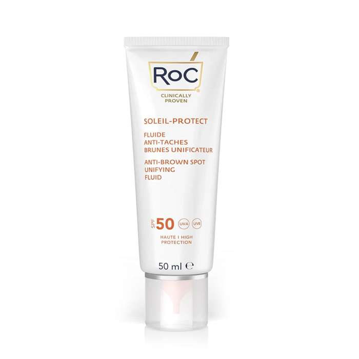Image of RoC Soleil-Protect Anti Bruine Vlekjes Fluide SPF50+ 50ml 