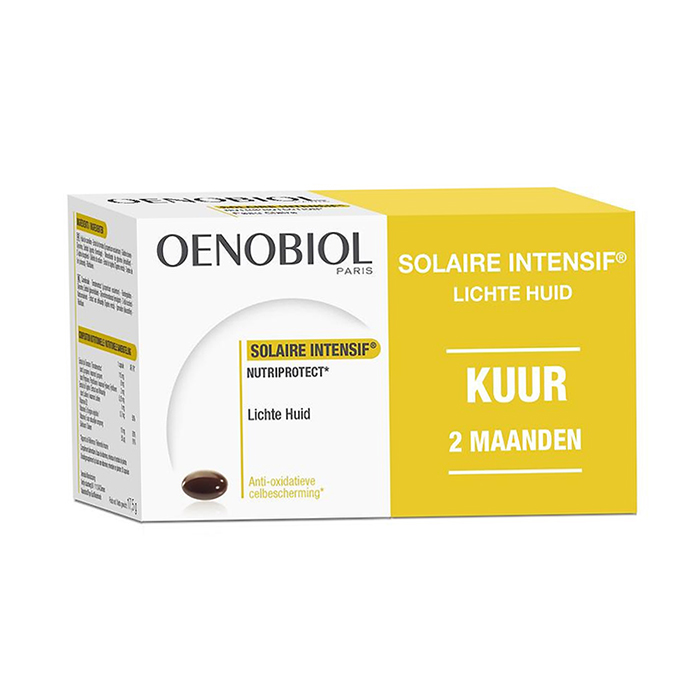 Image of Oenobiol Zon Intensief Kuur 2 Maanden Lichte Huid 60 Capsules