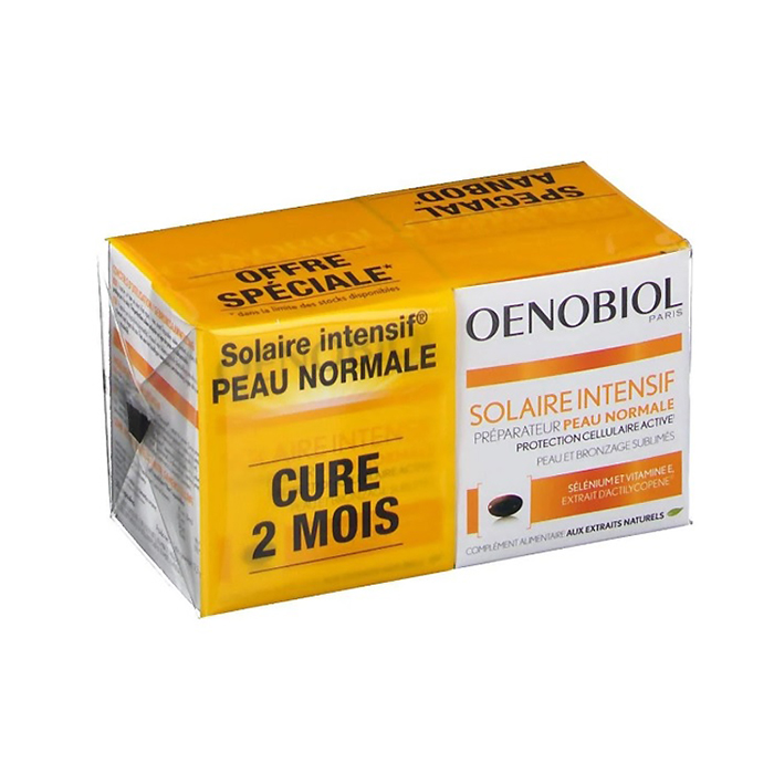 Image of Oenobiol Zon Intensief Normale Huid 60 Capsules 