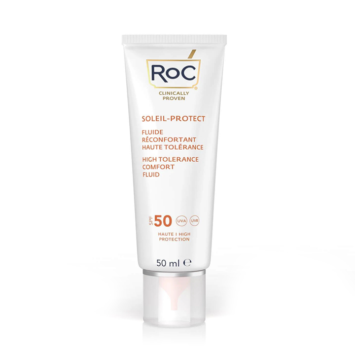 Image of RoC Soleil-Protect Hoge Tolerantie Comfort Fluide SPF50+ 200ml 
