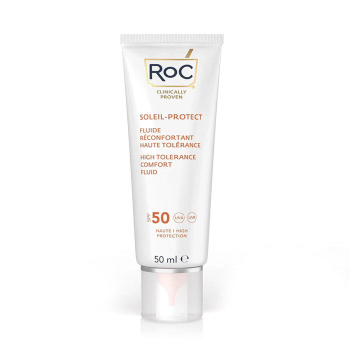 Image of RoC Soleil-Protect Hoge Tolerantie Comfort Fluide SPF50+ 200ml