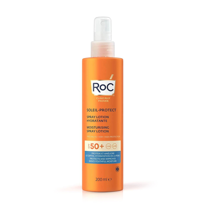 Image of RoC Soleil-Protect Hydraterende Lotion Spray SPF50+ 200ml