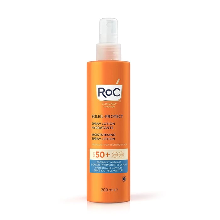 Image of RoC Soleil-Protect Hydraterende Lotion Spray SPF50+ 200ml 