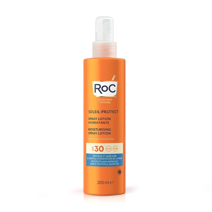 Image of RoC Soleil-Protect Hydraterende Lotion Spray SPF30+ 200ml