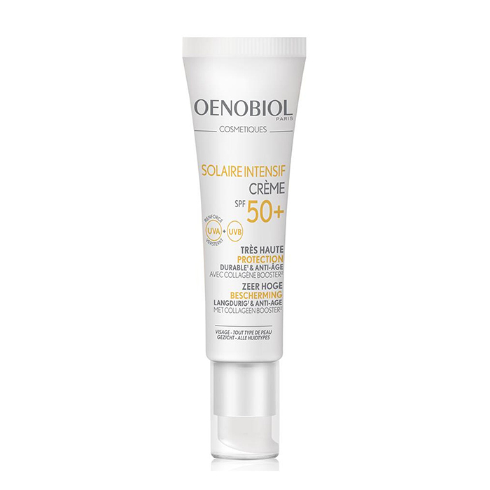 Image of Oenobiol Cosmetiques Solaire Intensif Gelaat Crème SPF50+ 50ml 