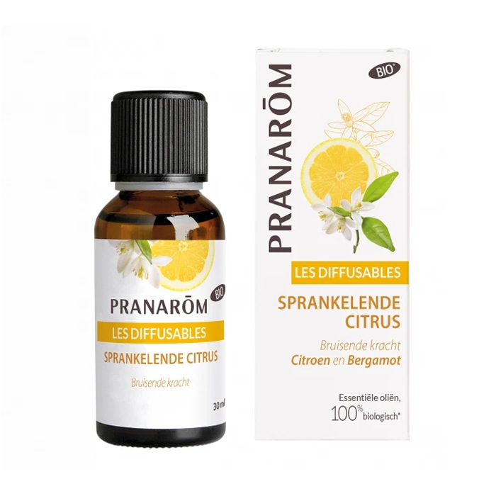 Image of Pranarôm Sprankelende Citrus Essentiële Olie Verstuiving 30ml