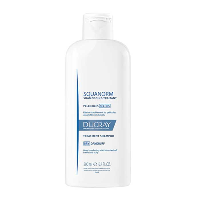Image of Ducray Squanorm Anti-Roos Shampoo - Droge Schilfers - 200ml NF 