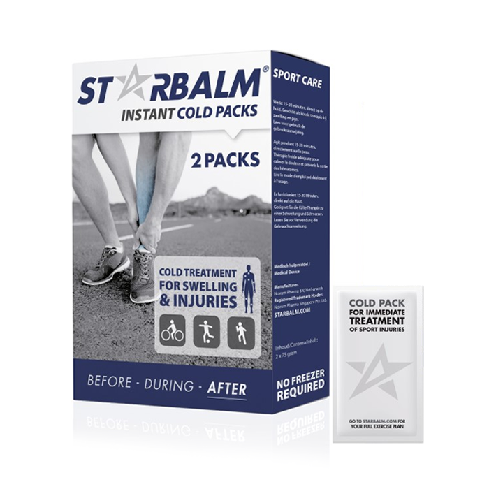 Image of Star Balm Fast Cold Packs 2x75g