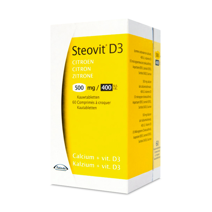 Image of Steovit D3 500/400 60 Kauwtabletten