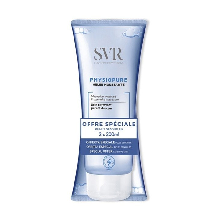 Image of SVR Physiopure Schuimende Reinigingsgel Duopack 2x200ml 