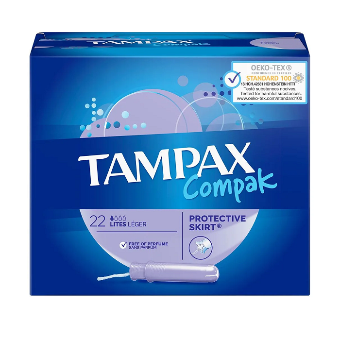 Image of Tampax Compak Lites 22 Stuks 