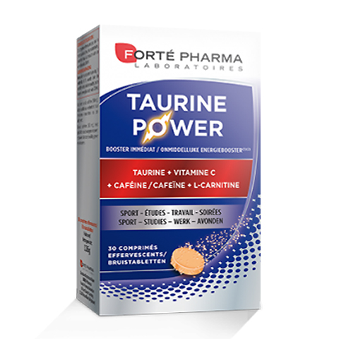 Image of Forté Pharma Taurine Power 30 Bruistabletten 
