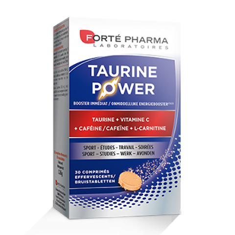 Image of Forté Pharma Taurine Power 30 Bruistabletten