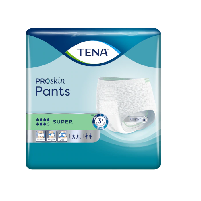 Image of Tena Proskin Pants Super - Small 12 Stuks