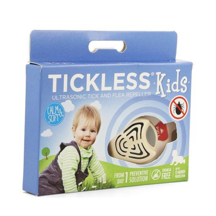 Image of Tickless Baby Ultrasone Verjager Vlo/Teken - Blauw - 1 Stuk 