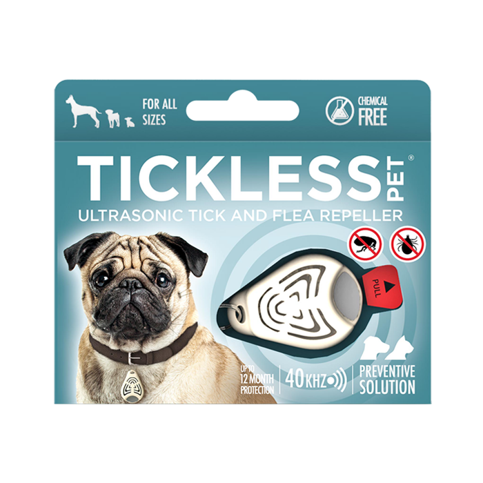 Image of Tickless Pet Ultrasone Verjager Vlo/Teken - Beige - 1 Stuk 