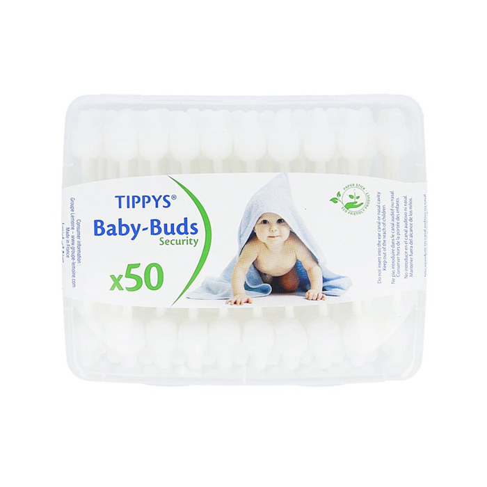 Image of Tippys Baby Buds Papieren Staafjes 50 Stuks