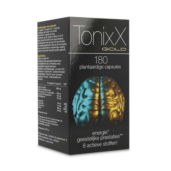 Image of TonixX Gold 180 Capsules NF 
