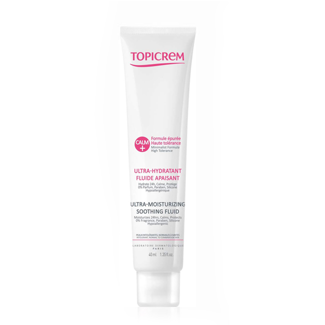 Image of Topicrem Calm+ Ultra Hydraterende En Kalmerende Fluide 40ml 