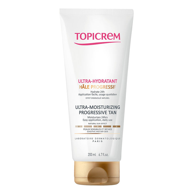 Image of Topicrem Ultra-Hydraterende Geleidelijke Bruining Tube 200ml