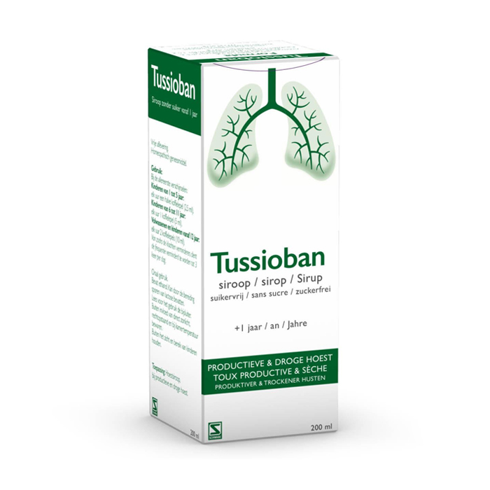 Image of Tussioban Siroop +1 Jaar 200ml 