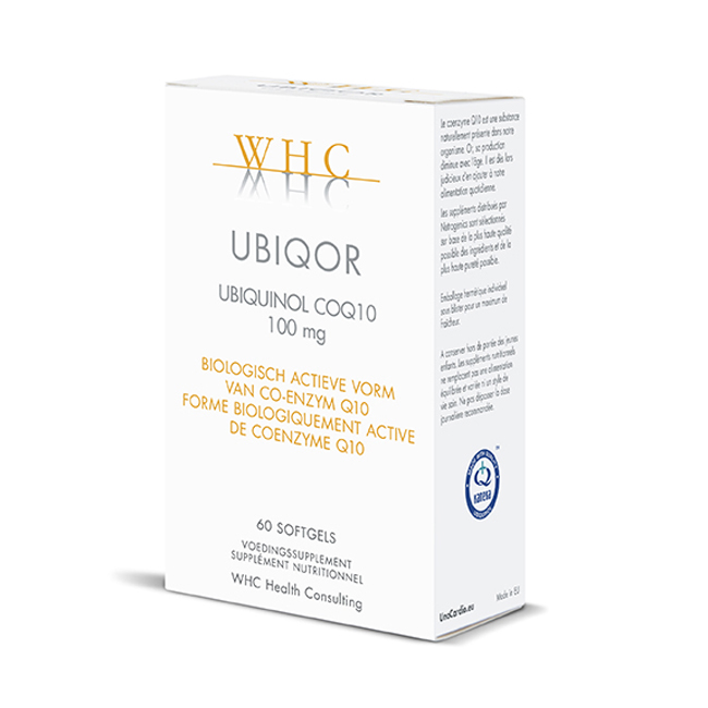 Image of Ubiqor Ubiquinol 100mg 60 Softgels 