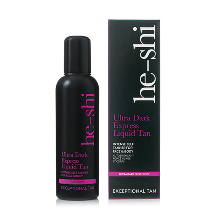 Image of He-Shi Ultra Dark Express Liquid Tan Lotion 150ml