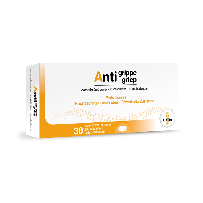 Image of Unda Anti Griep 30 Zuigtabletten 